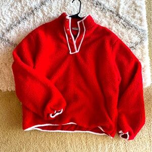 ❤️PARKE Pullover Fleece in Red L/XL❤️